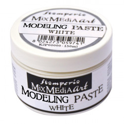 Pasta do modelowania Mixmedia - Stamperia - biała, 150 ml
