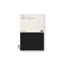 Notatnik w kropki Yuzu 12,9 x 19,8 cm - pith - Black