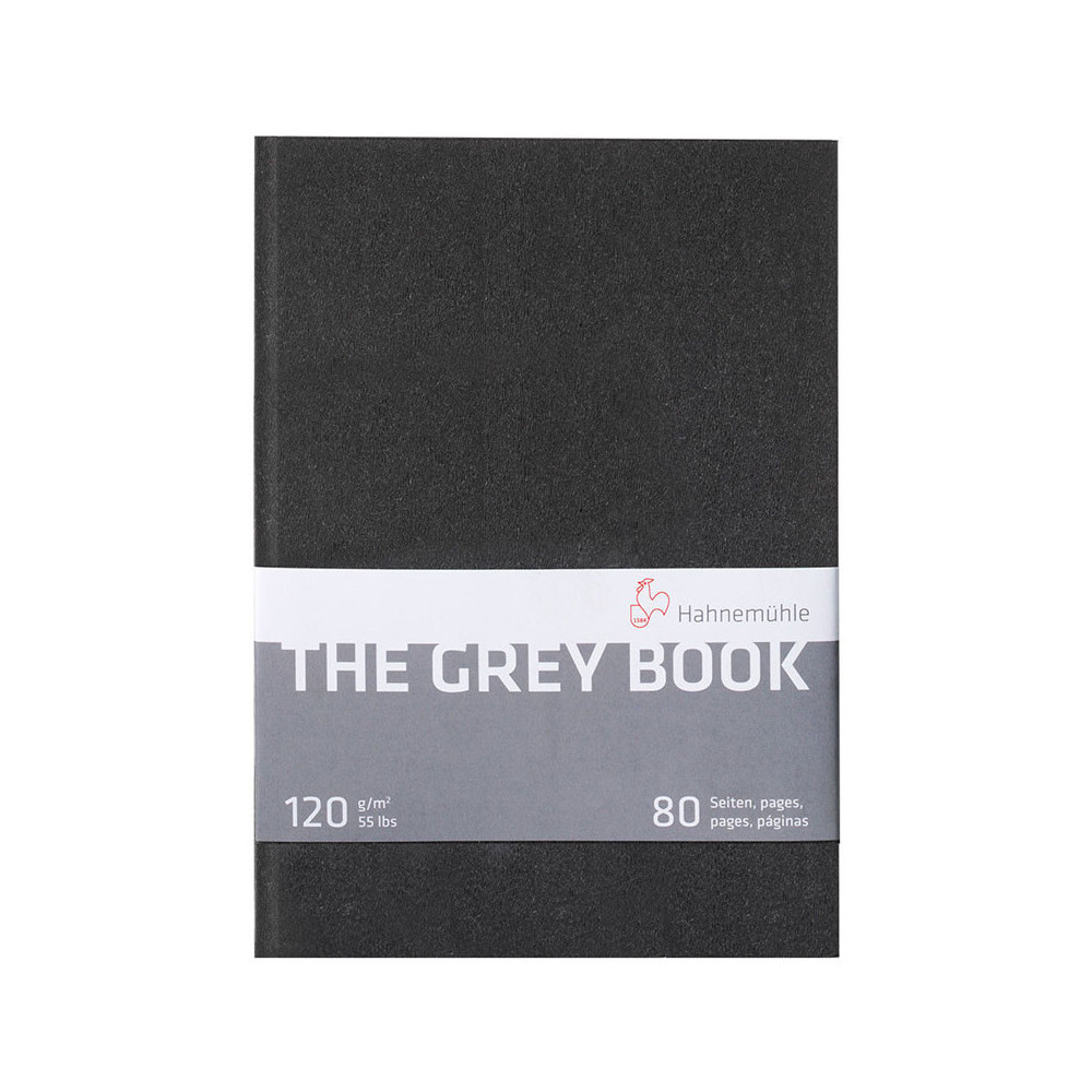 Szkicownik The Grey Book - Hahnemühle - A5, 120 g, 80 ark.