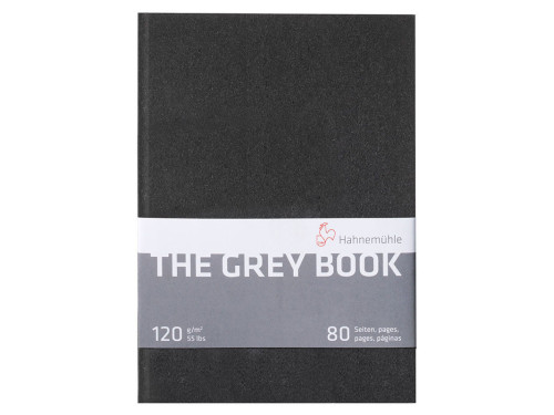 Szkicownik The Grey Book - Hahnemühle - A4, 120 g, 80 ark.