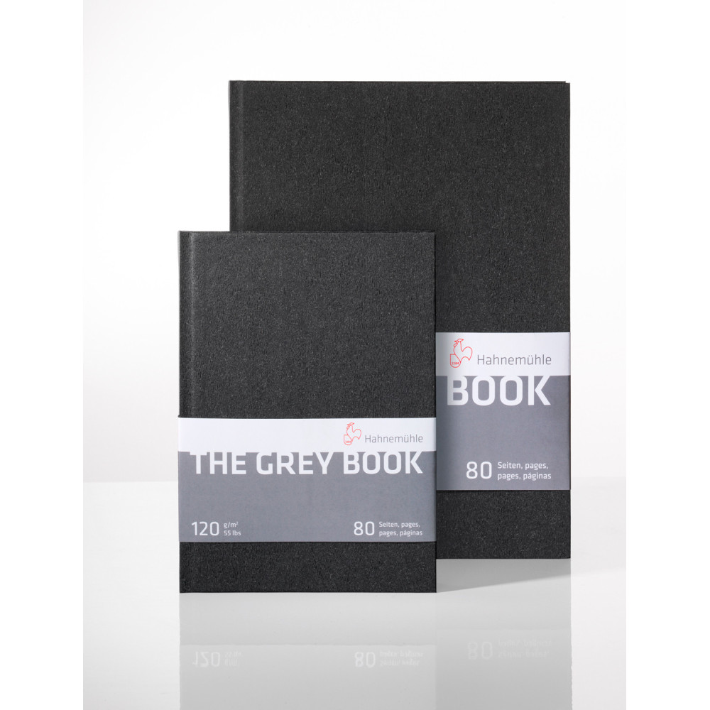 Szkicownik The Grey Book - Hahnemühle - A4, 120 g, 80 ark.