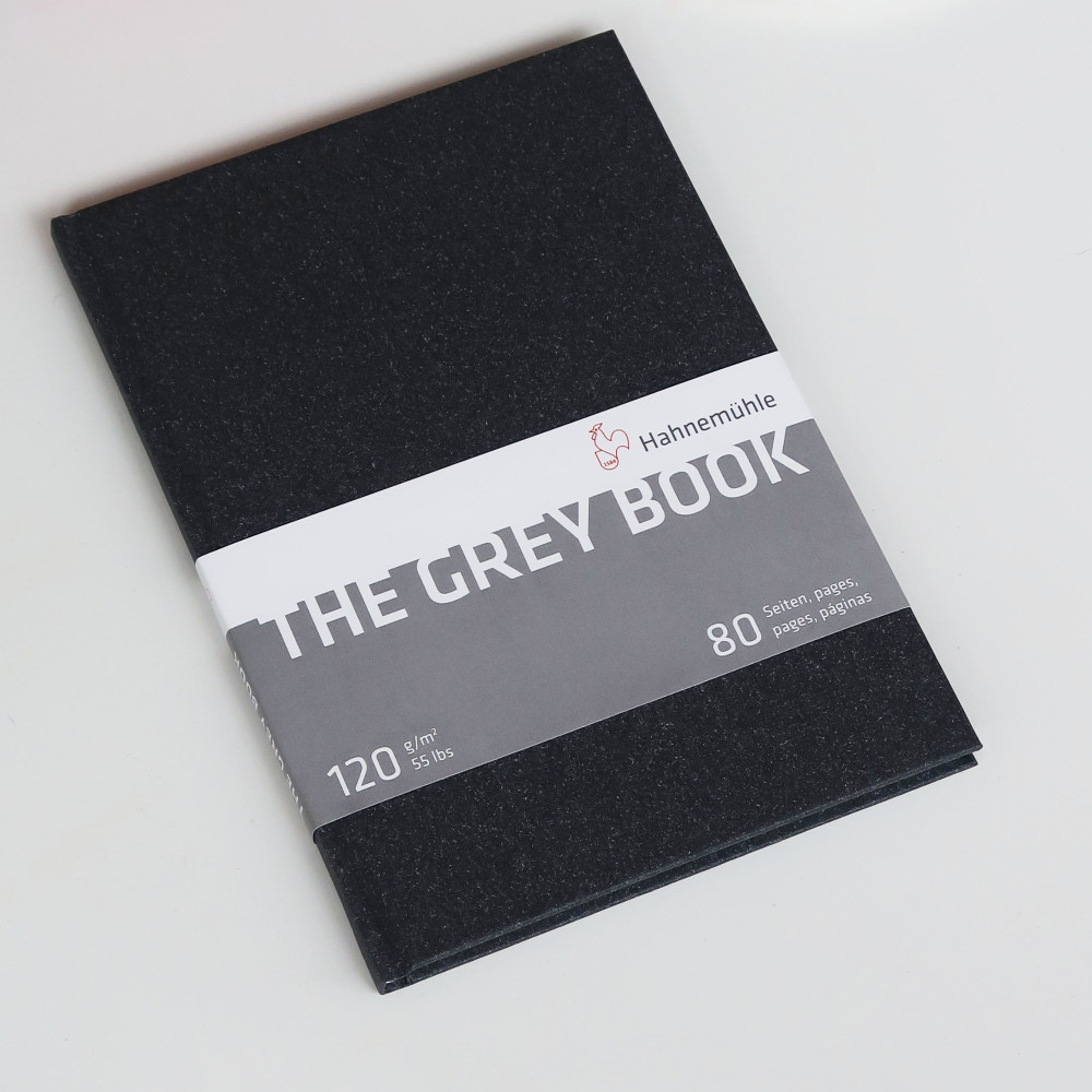 Szkicownik The Grey Book - Hahnemühle - A4, 120 g, 80 ark.