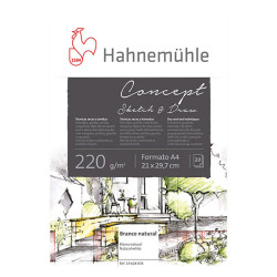 Blok do rysowania Concept Sketch & Draw - Hahnemühle - A4, 220 g, 20 ark.