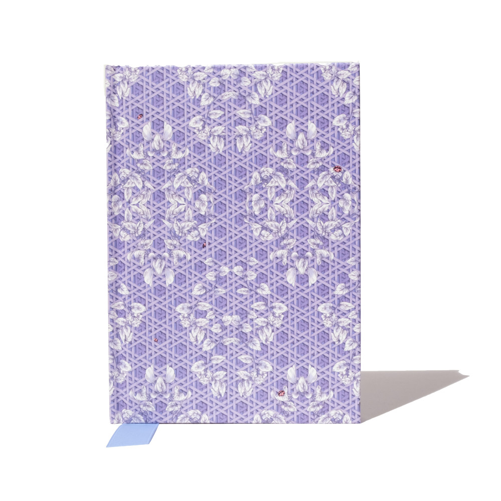 Sketchbook Enveloped in Rattan - Ferris Wheel Press - Violet Blue, 160 g, A5