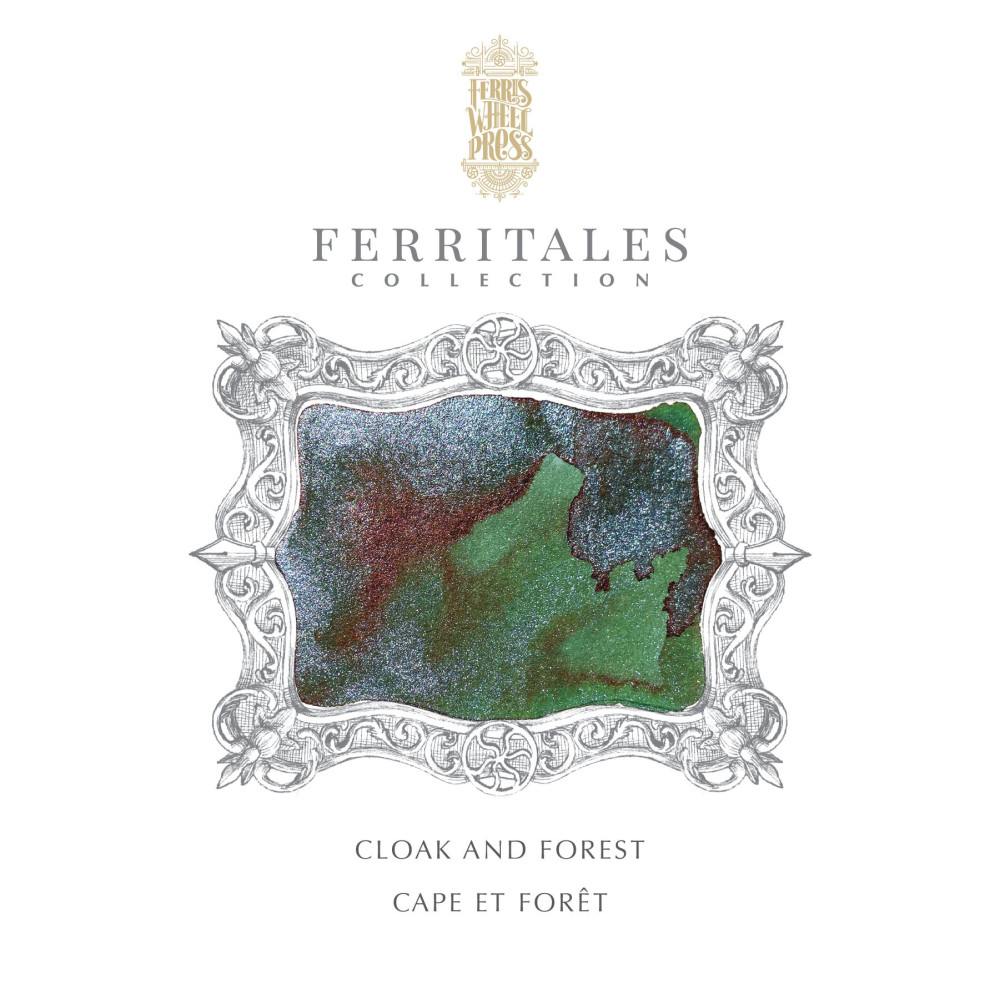 Calligraphy ink FerriTales - Ferris Wheel Press - Cloak and Forest, 20 ml