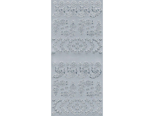 Stickers Snowflakes - silver