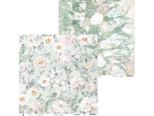 Scrapbooking paper 30,5 x 30,5 cm - Piątek Trzynastego - Precious 02