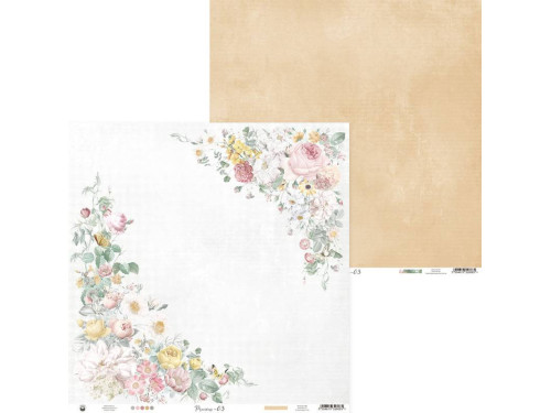 Papier do scrapbookingu 30,5 x 30,5 cm - Piątek Trzynastego - Precious 03