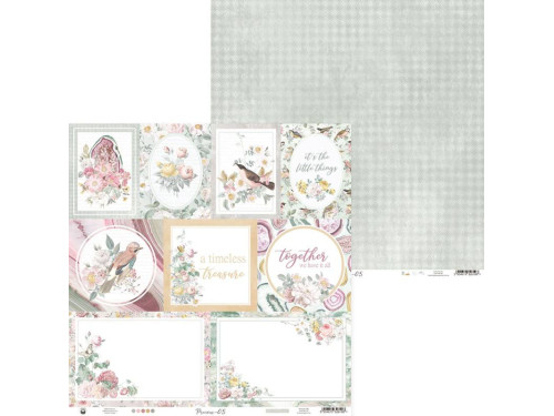 Papier do scrapbookingu 30,5 x 30,5 cm - Piątek Trzynastego - Precious 05