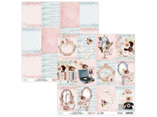 Scrapbooking paper 30,5 x 30,5 cm - Mintay - Her Story 06