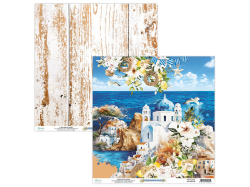 Scrapbooking paper 30,5 x 30,5 cm - Mintay - Mediterranean Heaven 03