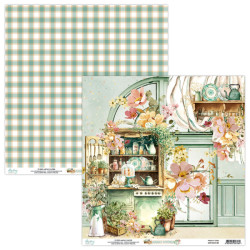 Scrapbooking paper 30,5 x 30,5 cm - Mintay - Nana's Kitchen 01