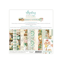 Set of scrapbooking papers 15,2 x 15,2 cm - Mintay - Nana's Kitchen