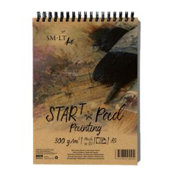 Start Pad Painting paper - SM-LT - white, A5, 300 g, 20 sheets