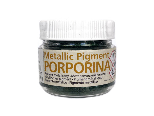 Metallic Purpurin, pigment powder - Renesans - green, 20 g