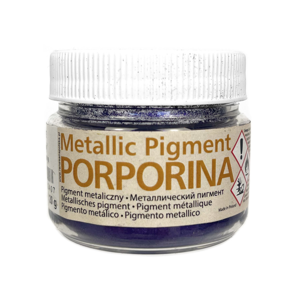 Porporina, pigment metaliczny - Renesans - fioletowa, 20 g