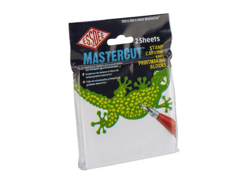 Płyty do linorytu MasterCut - Essdee - 10 cm x 10 cm x 4 mm, 2 szt.