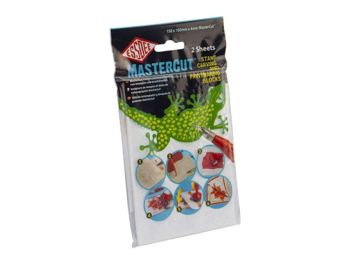 Stamp carving, printmaking blocks MasterCut - Essdee - 15 x 10 cm, 2 pcs.