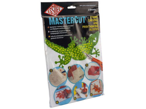 Płyty do linorytu MasterCut - Essdee - 30 cm x 20 cm x 4 mm, 2 szt.