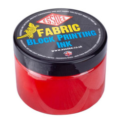 Fabric Block Printing Ink - Essdee - Red, 150 ml