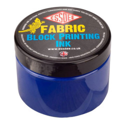 Fabric Block Printing Ink - Essdee - Blue, 150 ml