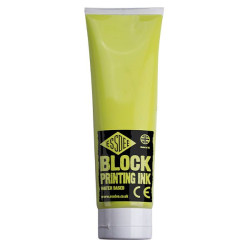 Block Printing Ink - Essdee - Fluorescent Yellow, 300 ml