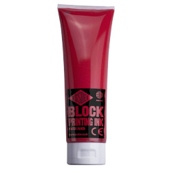 Block Printing Ink - Essdee - Brilliant Red, 300 ml