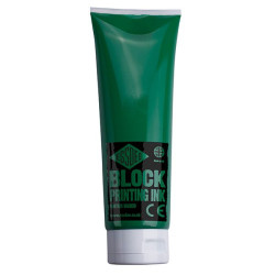 Block Printing Ink - Essdee - Brilliant Green, 300 ml