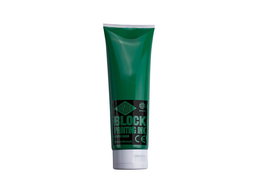 Farba, tusz do linorytu Block Printing Ink - Essdee - Brilliant Green, 300 ml
