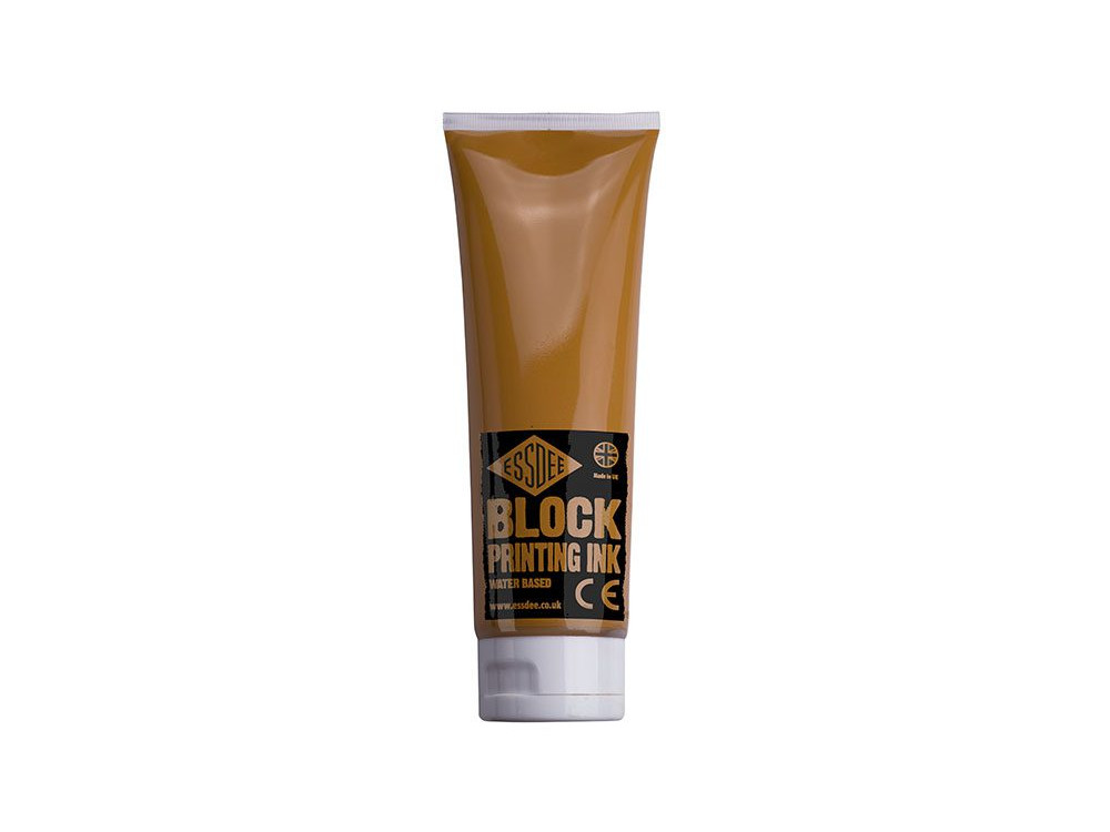 Farba, tusz do linorytu Block Printing Ink - Essdee - Yellow Ochre, 300 ml