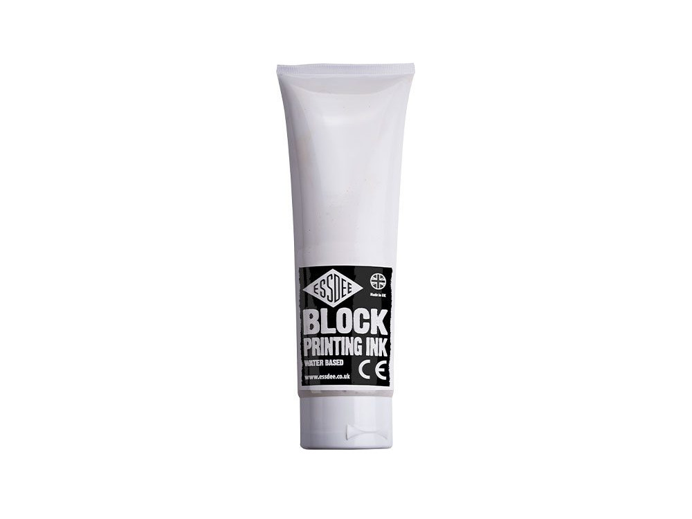 Block Printing Ink - Essdee - White, 300 ml