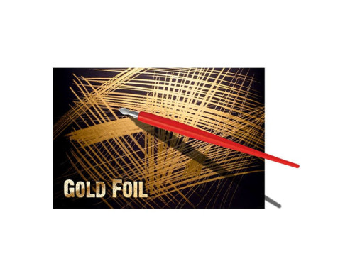 Scraperboard - Essdee - gold, 15 x 10 cm