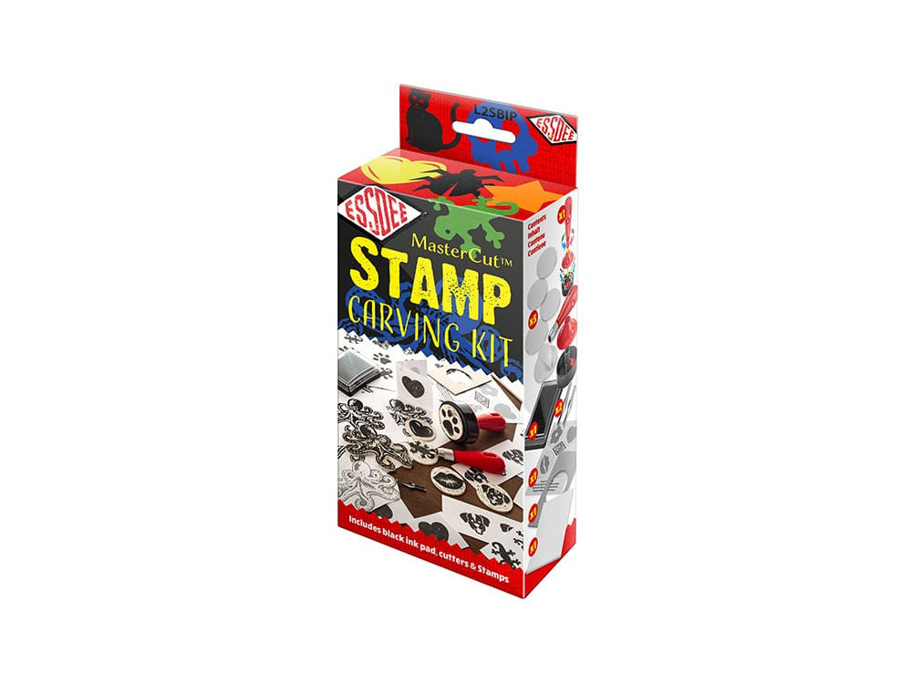 Zestaw do linorytu Stamp Carving Kit - Essdee - 12 szt.