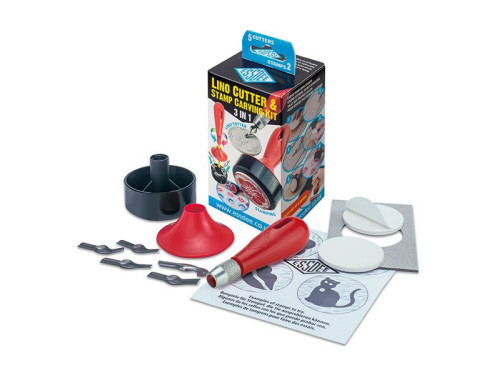 Lino Cutter & Stamp Carving Kit - Essdee - 10 pcs.