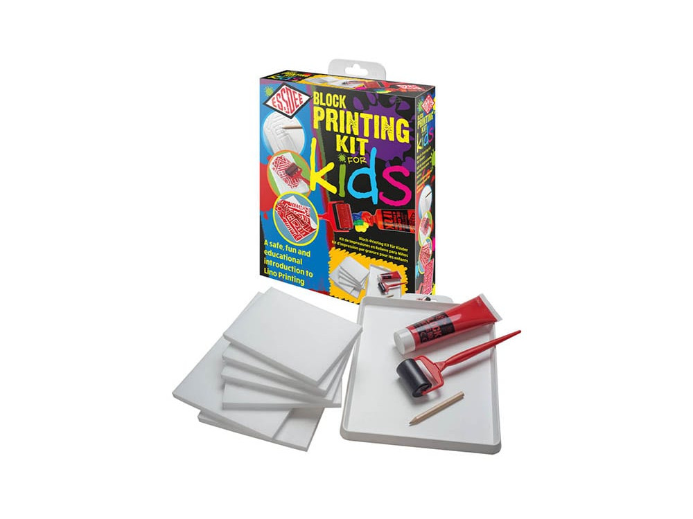 Block Printing Kit for Kids - Essdee - 10 pcs.