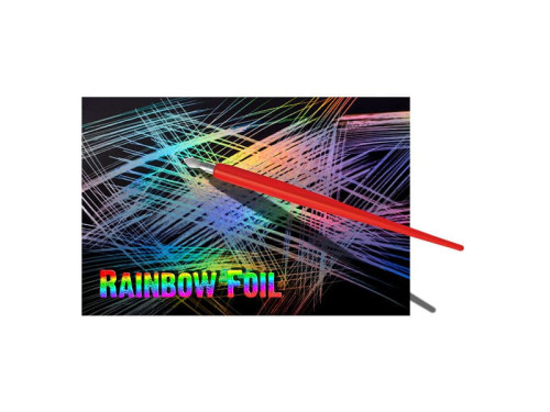 Scraperboard - Essdee - rainbow, 15 x 10 cm