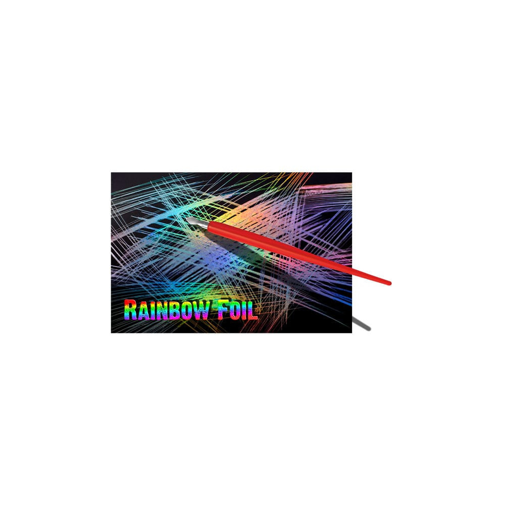 Scraperboard - Essdee - rainbow, 15 x 10 cm