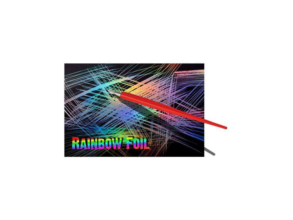 Scraperboard - Essdee - rainbow, 15 x 10 cm