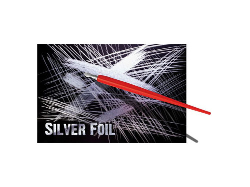 Scraperboard - Essdee - Silver, 15 x 10 cm