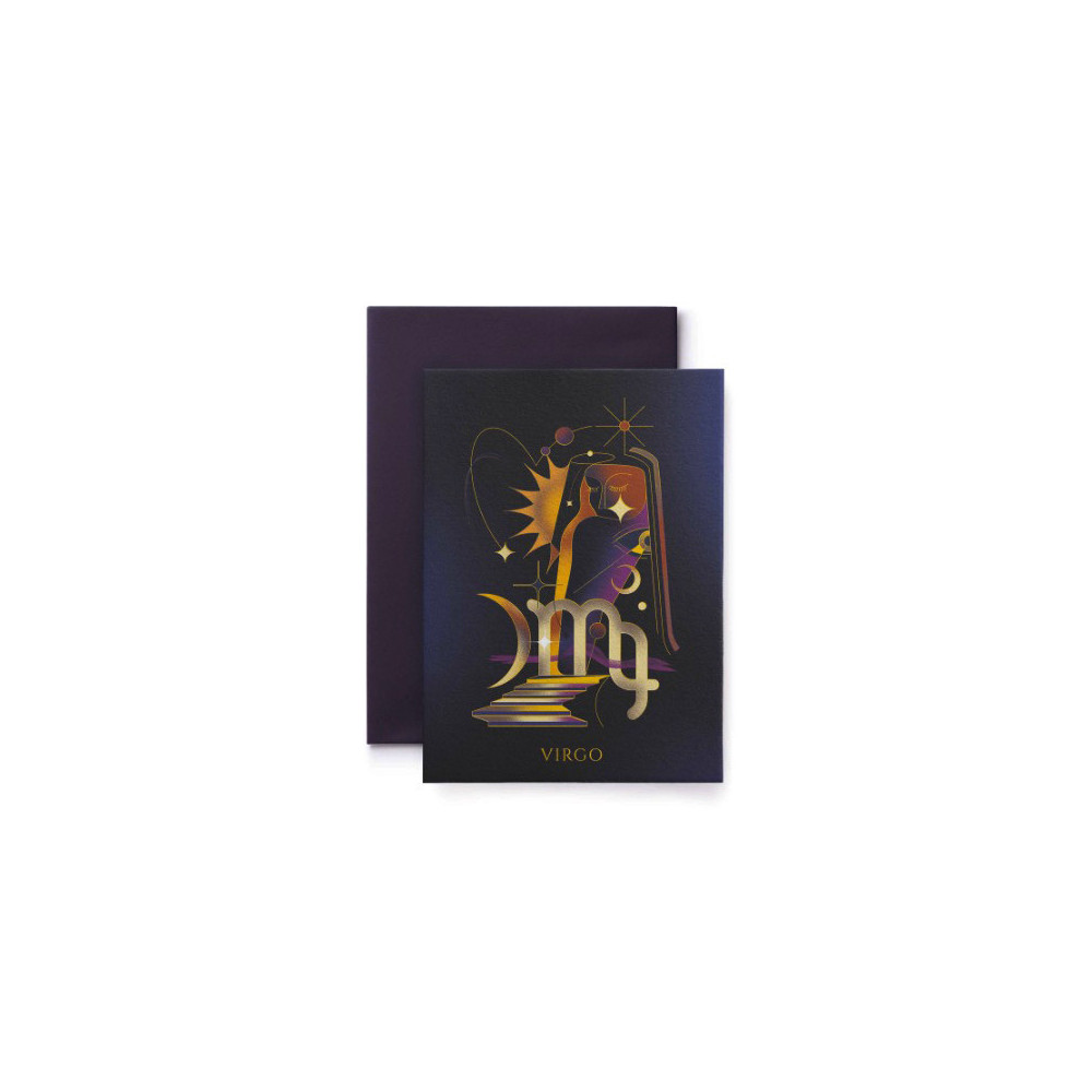 Greeting card Zodiac - Suska & Kabsch - Virgo, 15,4 x 11 cm
