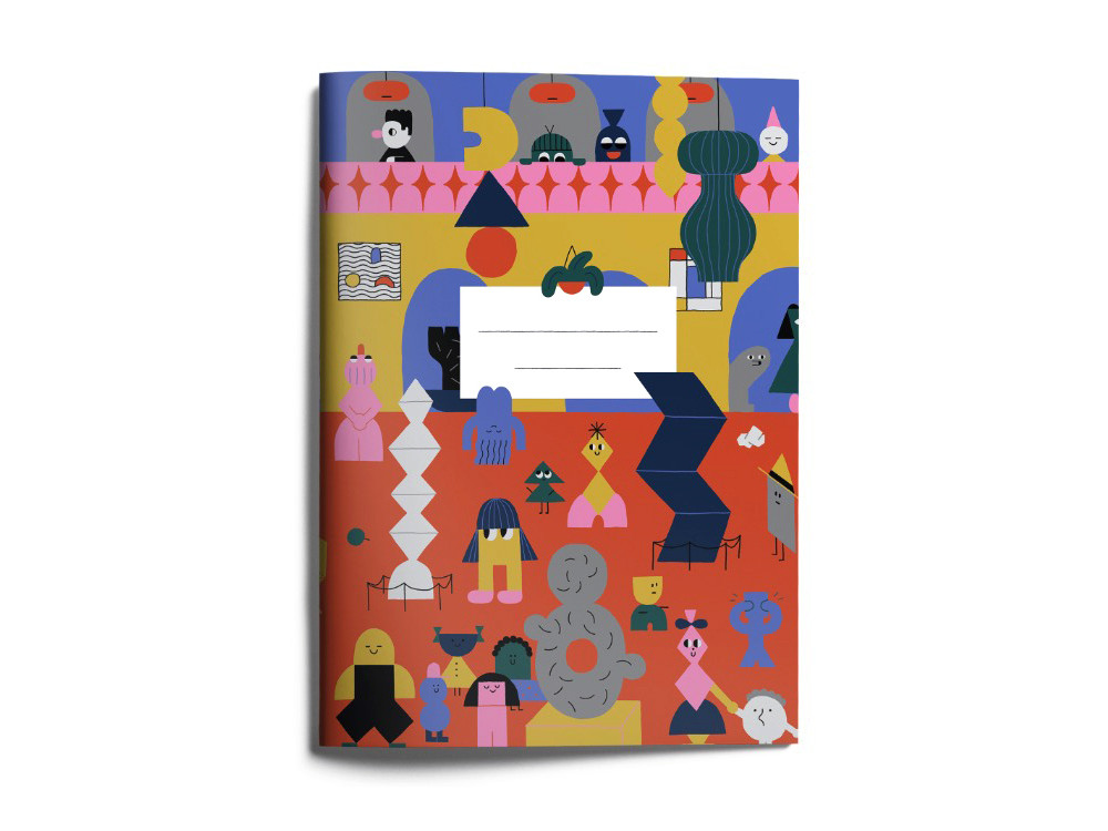 Three-line notebook, A4 - Suska & Kabsch - Muzeum