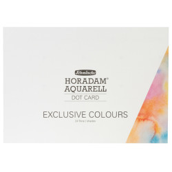 Próbnik farb Dot Card Horadam Aquarell, Exclusive - Schmincke - 24 kolory