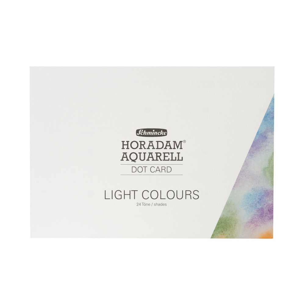 Horadam Aquarell watercolor Dot Cards, Light - Schmincke - 24 colors
