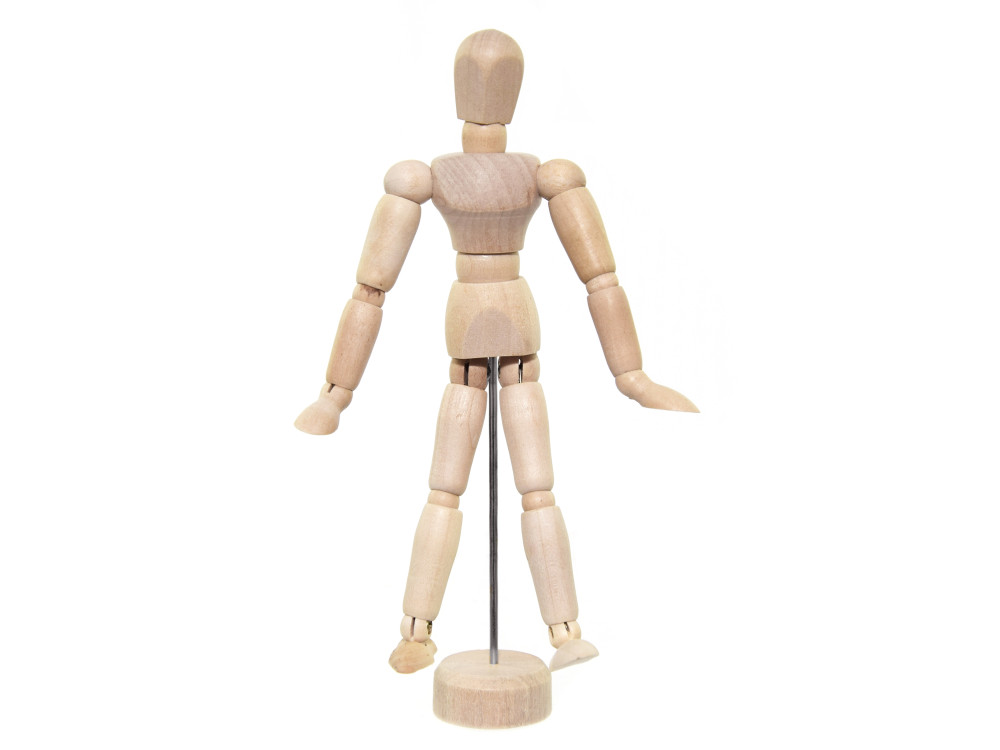 Wooden mannequin for drawing lessons - Leniar - 14 cm