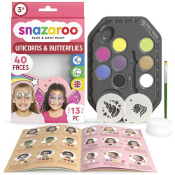 Face paint kit - Snazaroo - Unicorn, 13 pcs.