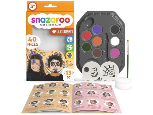 Zestaw do malowania twarzy - Snazaroo - Halloween