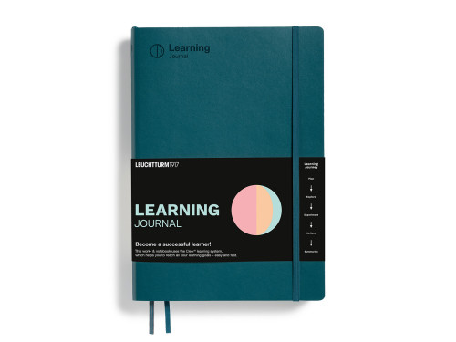 Notatnik Learning Journal B5 - Leuchtturm1917 - Pacific Green, miękka okładka, 100 g
