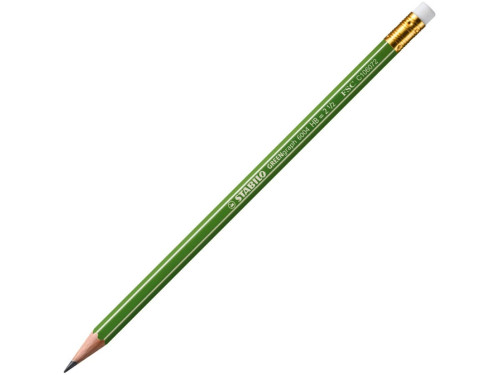 Ołówek Green Graph z gumką - Stabilo - HB
