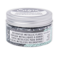 Decorative Metallic Flakes Effectz - Sizzix - Silver, 0,8 g