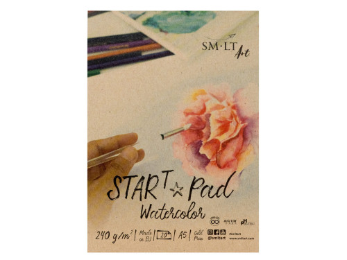 Watercolor Start paper A5 - SM-LT - 240 g, 20 sheets